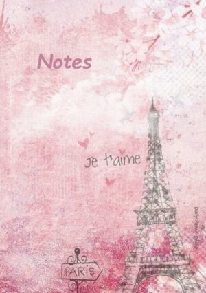 Notizbuch A5 liniert [Paris] Softcover von Daily Paper Design | 80 Seiten | als Tagebuch