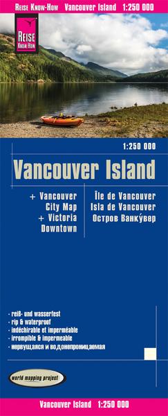 Reise Know-How Landkarte Vancouver Island (1:250.000)