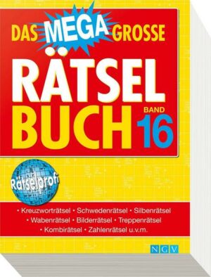 Das megagroße Rätselbuch Band 16