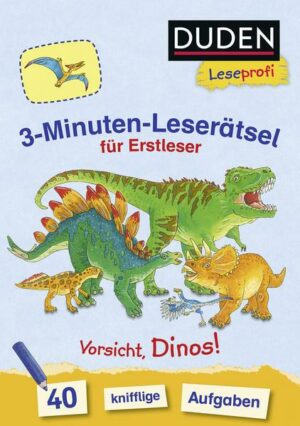 Duden Leseprofi – 3-Minuten-Leserätsel für Erstleser: Vorsicht