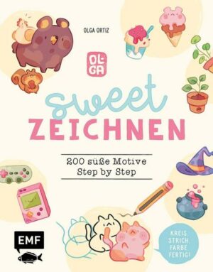 Sweet zeichnen – 200 süße Motive von Instagram-Artist olguioo