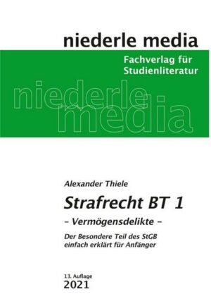 Strafrecht BT 1 - 2021 - Vermögensdelikte