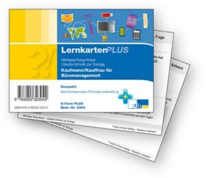 Lernkarten PLUS: Kaufmann/Kauffrau für Büromanagement