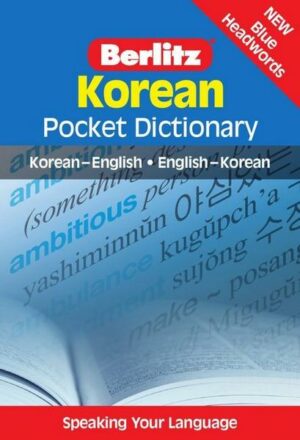Berlitz Pocket Dictionary Korean