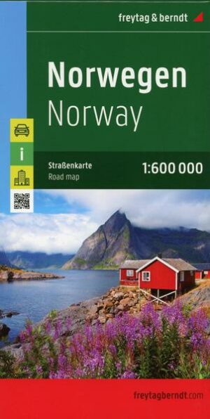 FuB Norwegen 1 : 600 000. Autokarte