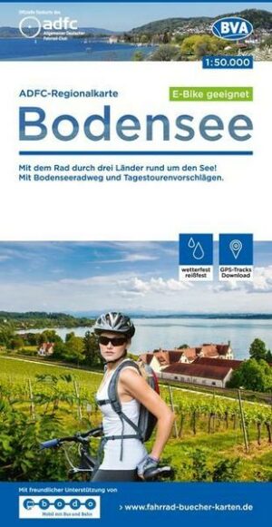 ADFC-Regionalkarte Bodensee