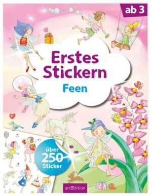 Erstes Stickern – Feen