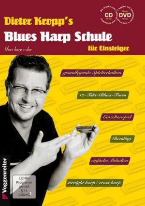 Dieter Kropp's Blues Harp Schule