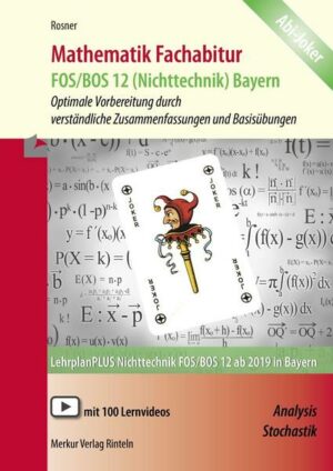 Mathematik Fachabitur Bayern FOS/BOS 12 (Nichttechnik)