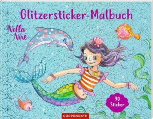 Nella Nixe - Glitzersticker-Malbuch