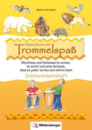 Notenlernen mit Trommelspaß - Schülerarbeitsheft