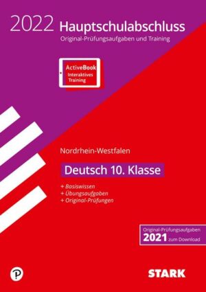 STARK Original-Prüfungen und Training - Hauptschulabschluss 2022 - Deutsch - NRW