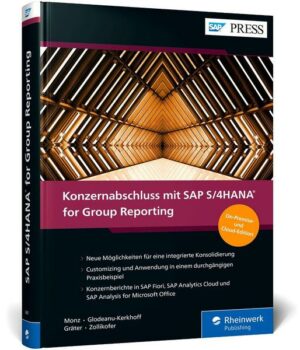 Konzernabschluss mit SAP S/4HANA for Group Reporting