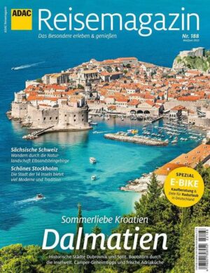 ADAC Reisemagazin mit Titelthema Dalmatien