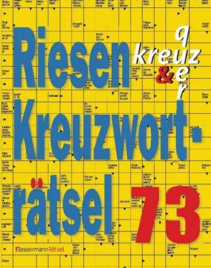 Riesen-Kreuzworträtsel 73