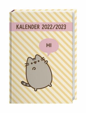 Pusheen 17-Monats-Kalenderbuch A5 2023