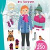 Sticker-Anziehpuppen Im Schnee