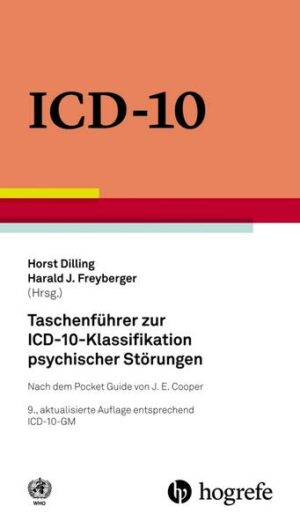 Taschenführer zur ICD–10–Klassifikation psychischer Störungen