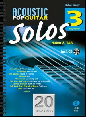 Acoustic Pop Guitar Solos 3