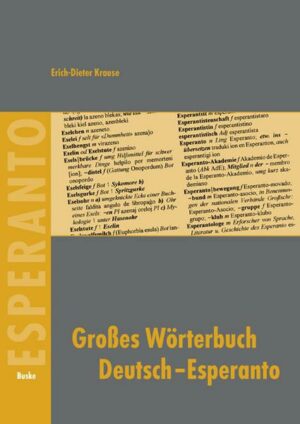Großes Wörterbuch Deutsch–Esperanto
