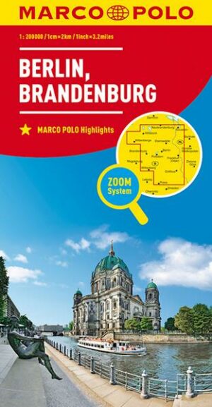 MARCO POLO Karte Deutschland Blatt 4 Berlin