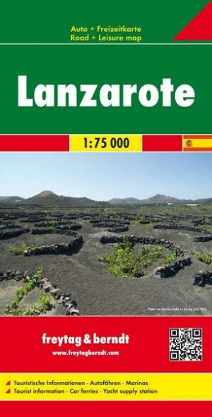 Lanzarote 1 : 75 000. Autokarte