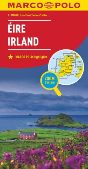 MARCO POLO Länderkarte Irland 1:300 000