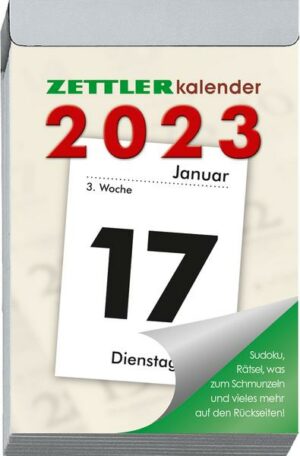 Tagesabreißkalender L 2023 - 6