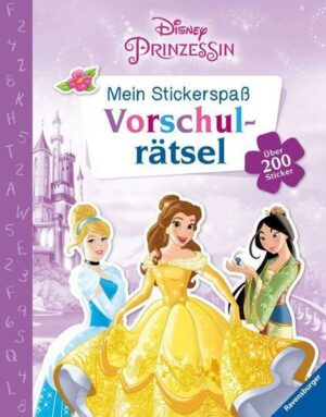 Mein Stickerspaß Disney Prinzessin: Vorschulrätsel
