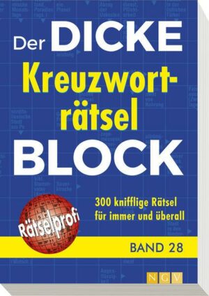 Der dicke Kreuzworträtsel-Block Band 28