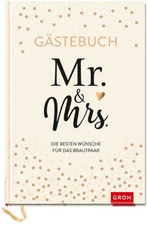 Gästebuch Mr. & Mrs.