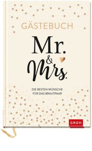 Gästebuch Mr. & Mrs.