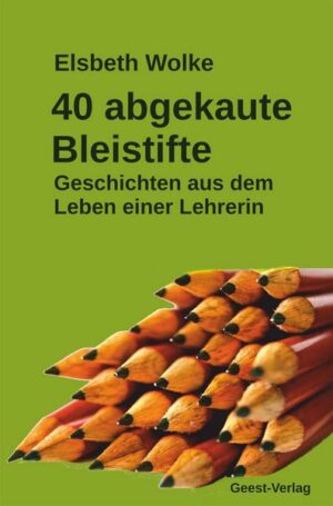 40 abgekaute Bleistifte