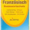 Karteikarten Basiswortschatz Französisch