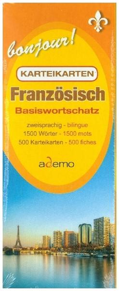 Karteikarten Basiswortschatz Französisch