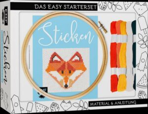 Sticken – das Easy Starterset für dekorative Kreuzstichmotive