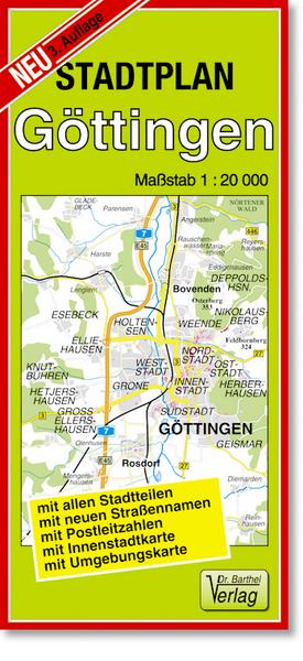 Stadtplan Göttingen 1 : 20 000