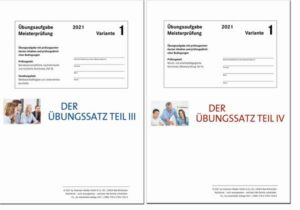 Das Übungspaket Teil III + IV - Variante 1