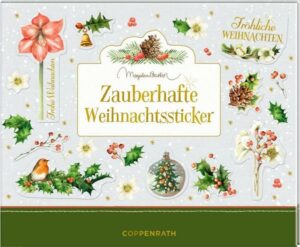 Stickerbuch - Zauberhafte Weihnachtssticker (Marjolein Bastin)