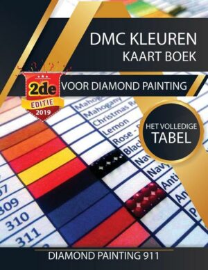 DMC Kleuren Kaart Boek Voor Diamond Painting