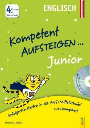 Kompetent Aufsteigen Junior Englisch 4. Klasse VS mit CD