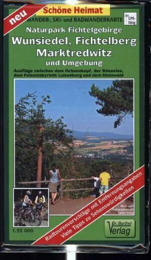 Wander- und Radwanderkarte Naturpark Fichtelgebirge