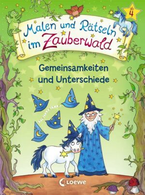 Malen und Rätseln im Zauberwald - Gemeinsamkeiten und Unterschiede