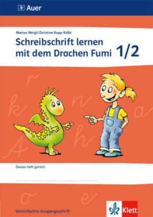 Schreibschrift lernen mit dem Drachen Fumi