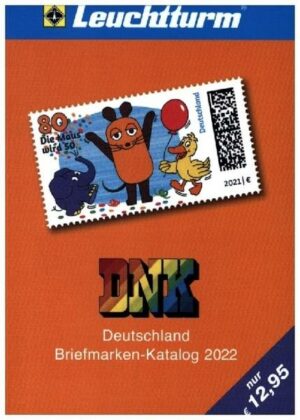 DNK Deutschland Briefmarken-Katalog 2022