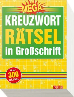 Mega Kreuzworträtsel in Großschrift