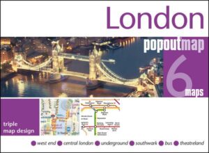 PopOut Map London Triple