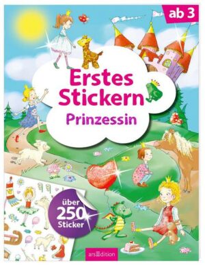 Erstes Stickern – Prinzessin