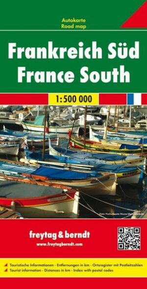 Frankreich Süd / France South 1 : 500 000. Autokarte