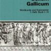 Bellum Gallicum (Latein) / Wortkunde und Kommentar